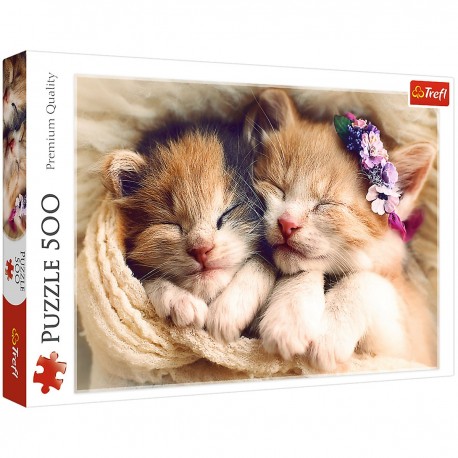 37271 TREFL PUZZLE 500 EL. KOTY