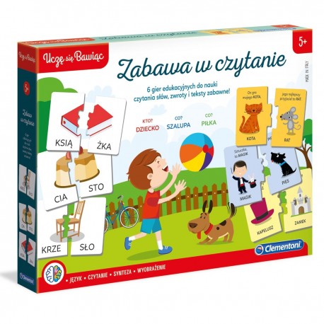 500840 CLEMENTONI ZABAWA W CZYTANIE