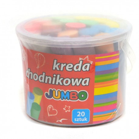073595 KREDA DO RYSOWANIA CHODNIKOWA 20 SZTUK