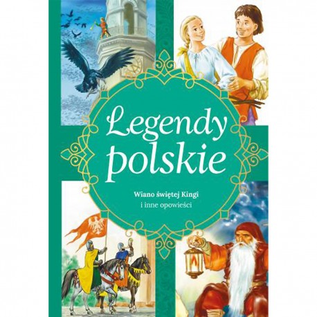 156986 KSIĄŻECZKA LEGENDY POLSKIE WIANO ŚWIĘTAJ KINGI