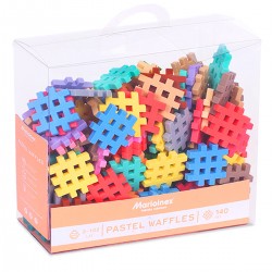 903650 MARIOINEX KLOCKI 140 WAFLI PASTEL WAFFLE