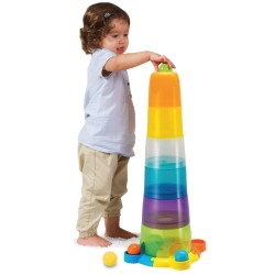 17664 SMILY PLAY WIEŻA Z PIŁECZKAMI PIRAMIDKA 65 CM