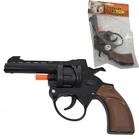 047344 PISTOLET REWOLWER NA SPŁONKE KAPISZONY