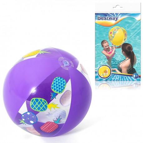 BESTWAY 31036 PIŁKA PLAŻOWA 51 CM 3 WZORY