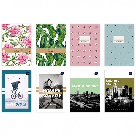 172310 ZESZYT W LINIĘ A5 60 MIX