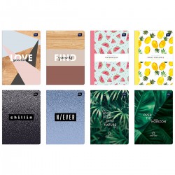 172181 ZESZYT W KRATKĘ A5 80 MIX