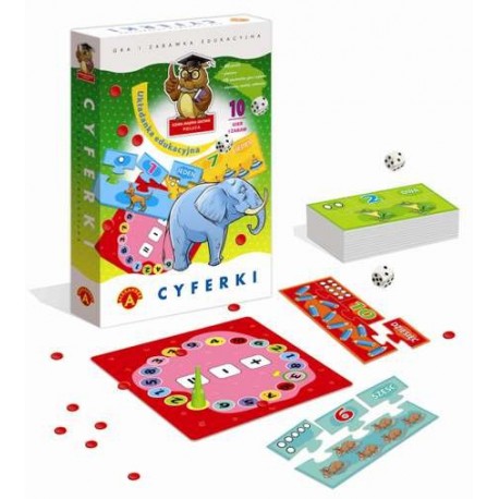 13160 ALEXANDER GRA EDUKACYJNA CYFERKI