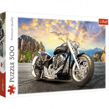 37384 TREFL PUZZLE 500 EL. MOTOCYKL