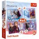 34323 TREFL PUZZLE 4W1 FROZEN II PODRÓŻ W NIEZNANE