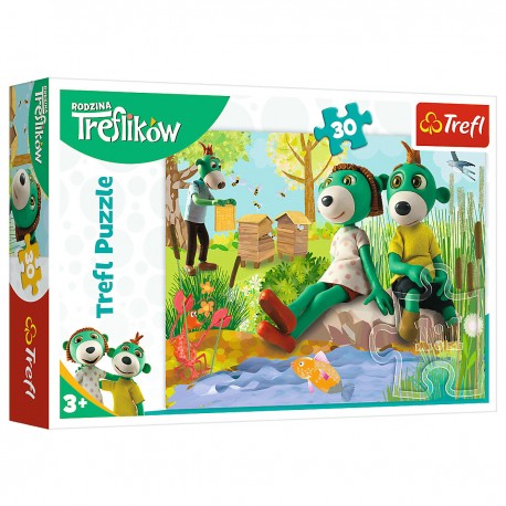 18265 TREFL PUZZLE 30 EL. TREFLIKI