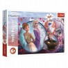 15374 TREFL PUZZLE 160 FROZEN II SIOSTRZANA PRZYGODA