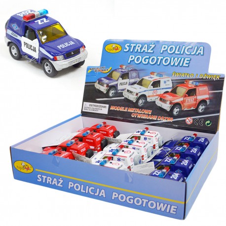 634748 MITSUBISHI PAJERO STRAŻ POLICJA KARETKA