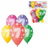 321982 GODAN BALONY HEL CYFRA 7 KOLOROWE 13 CALI