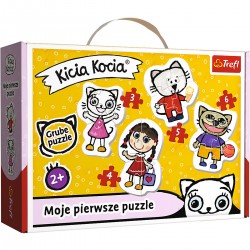 036088 TREFL BABY PUZZLE KICIA KOCIA