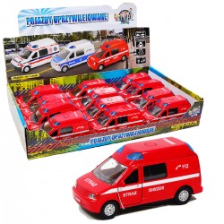 08145 AUTO VAN STRAŻ POŻARNA DŹWIĘK