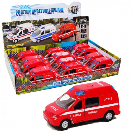 08145 AUTO VAN STRAŻ POŻARNA DŹWIĘK