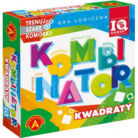022759 ALEXANDER GRA EDUKACYJNA KOMBINATOR KWADRATY