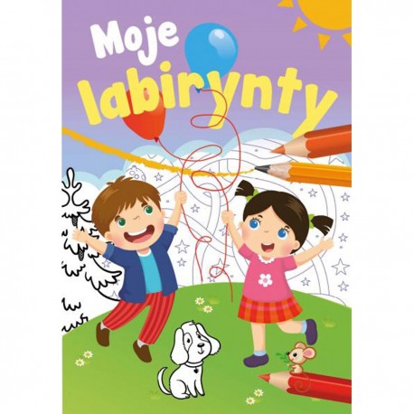 070095 KOLOROWANKA MOJE LABIRYNTY