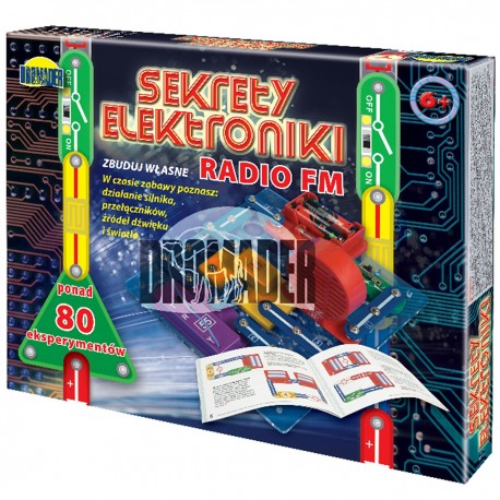 59568 SEKRETY ELEKTRONIKI ZBUDUJ WŁASNE RADIO 80 EKSPERYMENTÓW