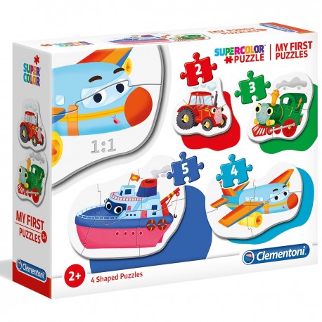 208111 CLEMENTONI MOJE PIERWSZE PUZZLE POJAZDY TRANSPORTOWE