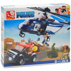 407104 SLUBAN KLOCKI POLICJA HELIKOPTER POŚCIG