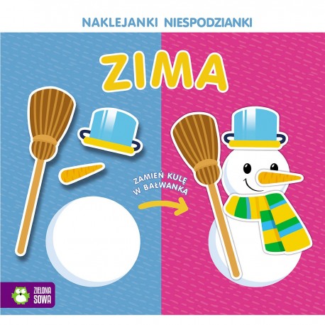 547086 NAKLEJANKI NIESPODZIANKI ZIMA