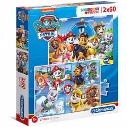 216178 CLEMENTONI PUZZLE 2X20 EL PSI PATROL
