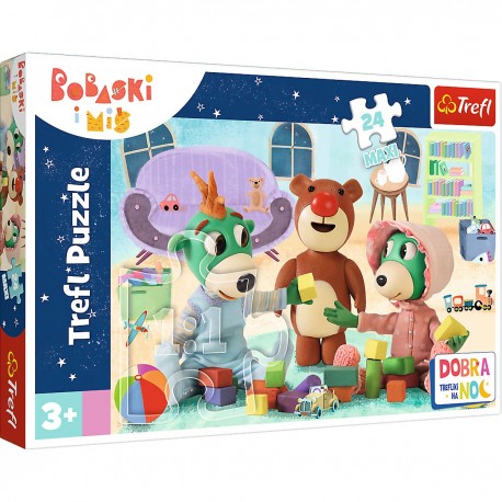 14325 TREFL PUZZLE 24 EL MAXI BOBASKI I MIŚ
