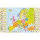906425 PODKŁADKA POD MYSZ NA BIURKO MAPA EUROPY
