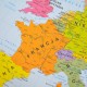 906425 PODKŁADKA POD MYSZ NA BIURKO MAPA EUROPY