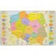 906524 PODKŁADKA POD MYSZ NA BIURKO MAPA POLSKI