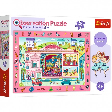 15533 TREFL PUZZLE 70 EL ODWIEDZAMY OPERE