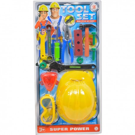 111955 NARZĘDZIA Z KASKIEM NA BLISTRZE