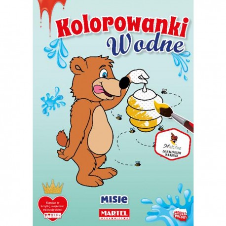 330740 MARTEL KOLOROWANKA WODNA MISIE