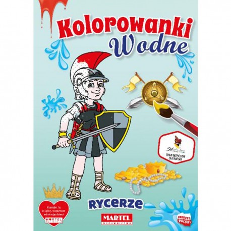 330788 MARTEL KOLOROWANKA WODNA RYCERZE