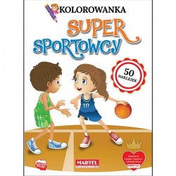 330948 MARTEL KOLOROWANKA SUPER SPORTOWCY