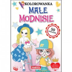 753068 MARTEL KOLOROWANKA MAŁE MODNISIE