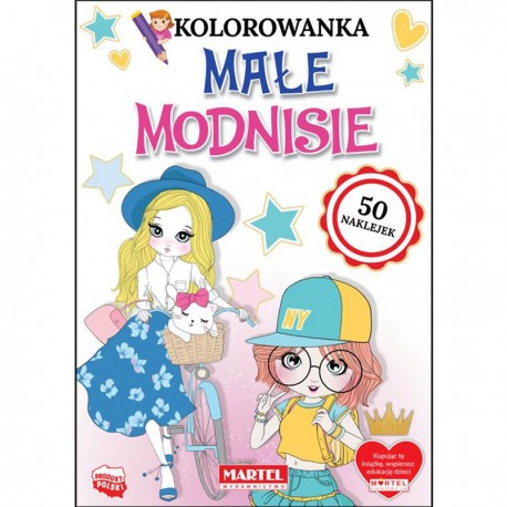 753068 MARTEL KOLOROWANKA MAŁE MODNISIE