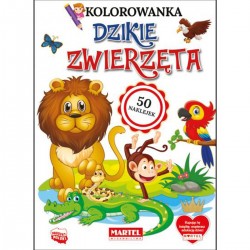 330887 MARTEL KOLOROWANKA DZIKIE ZWIERZĘTA