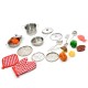 396921 ZESTAW KUCHENNY METALOWE NACZNIA 23 EL