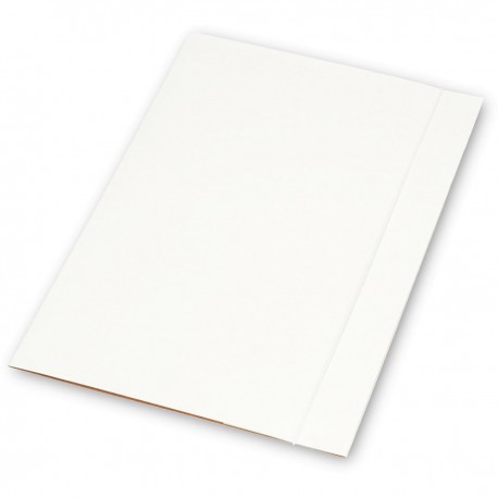 121349 TECZKA Z GUMKĄ BIAŁE