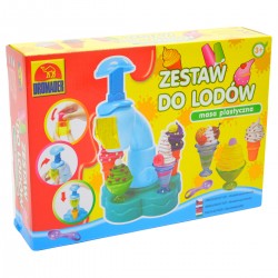 439171 MASA PLASTYCZNA CIASTOLINA ZESTAW DO LODÓW