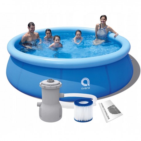 660235 AVENLI BASEN ROZPOROWY 360 CM X 76 CM POMPA