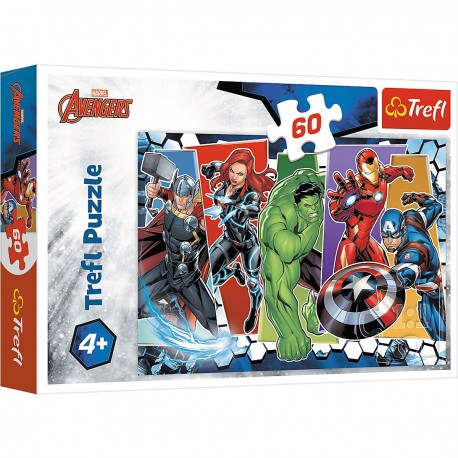 17357 TREFL PUZZLE 60 EL. AVANGERS