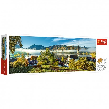29035 TREFL PUZZLE PANORAMICZNE 1000 EL. NAD JEZIOREM SCHLIERESEE