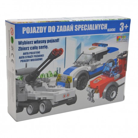 815429 KLOCKI POJAZD STRAŻACKI