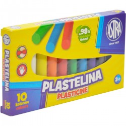 030088 ASTRA PLASTELINA 10 KOLORÓW