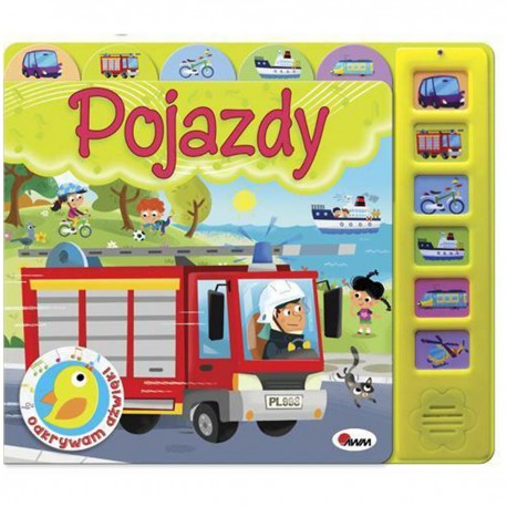 363878 KSIĄŻECZKA ODKRYWAM DŹWIĘKI POJAZDY
