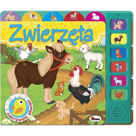 362512 KSIĄŻECZKA ODKRYWAM DŹWIĘKI ZWIERZĘTA
