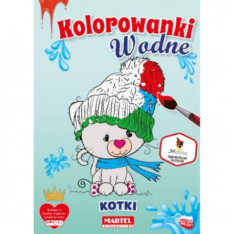 330719 MARTEL KOLOROWANKA WODNA KOTKI